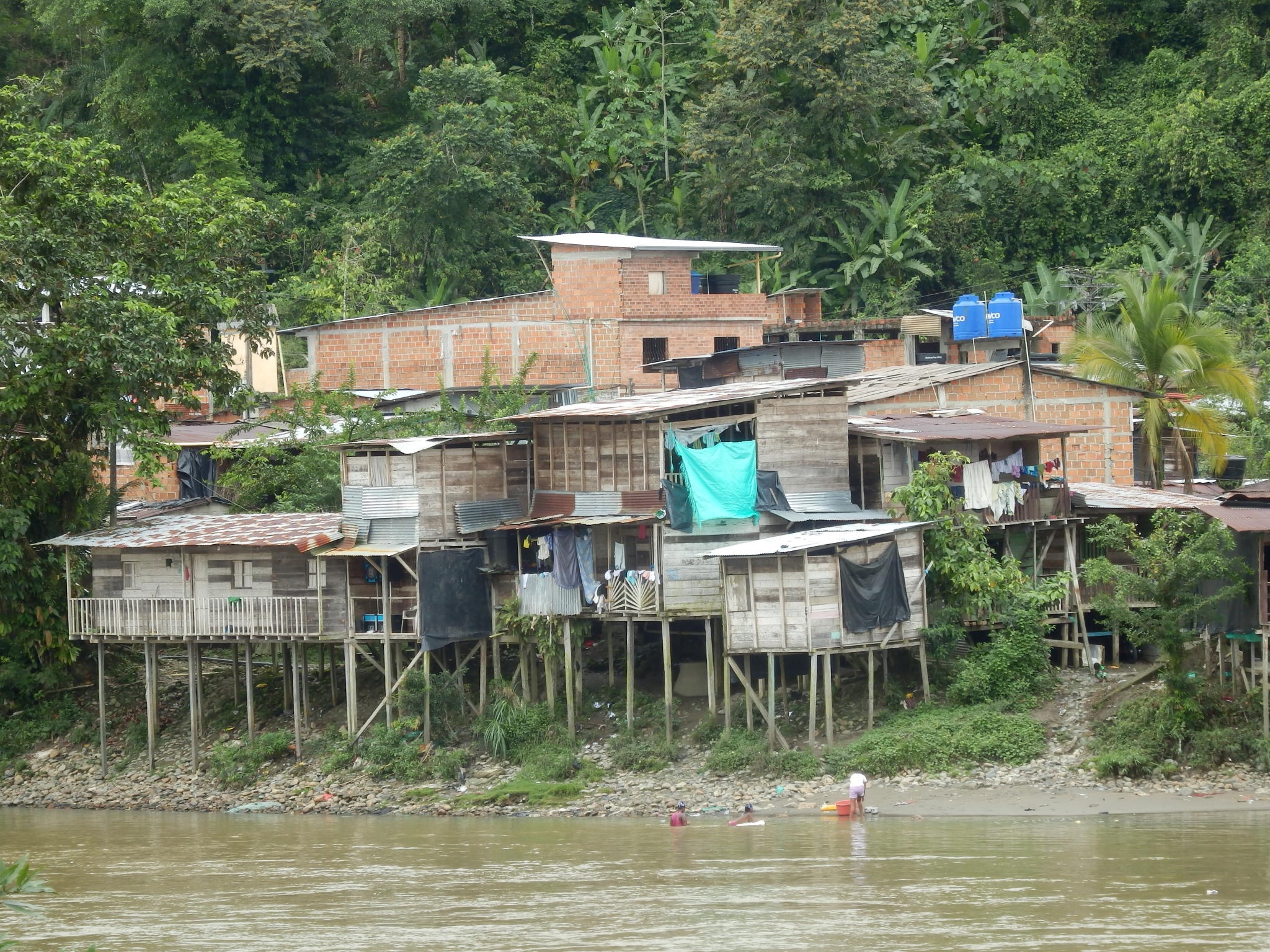 Una comunidad negra en el Río San Juan, Departamento del Chocó, Colombia. Foto: Valerie V. V. Gruber